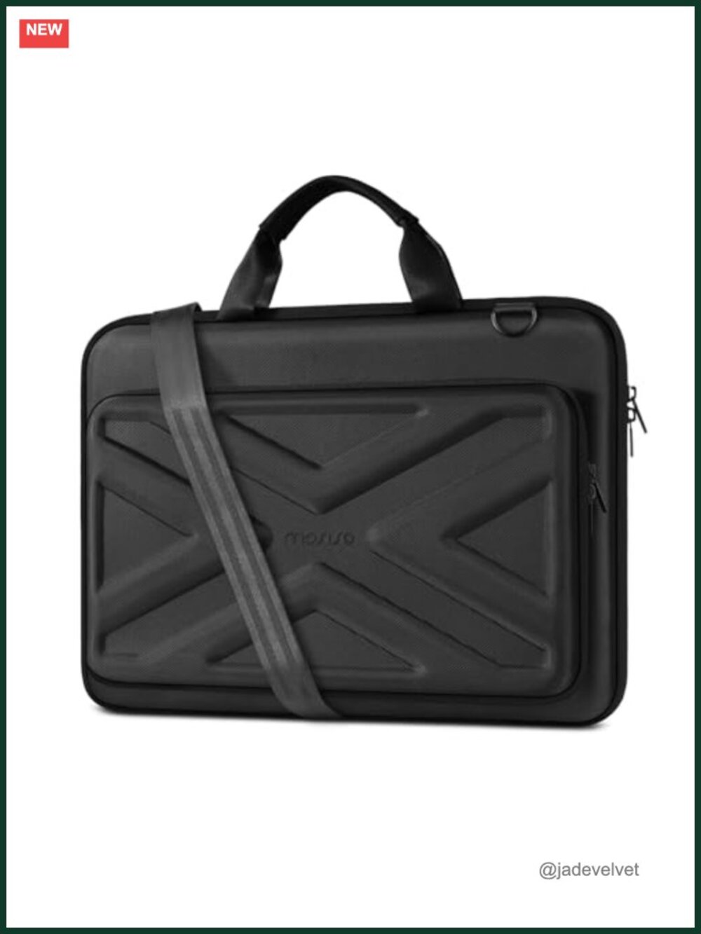 Hard Shell EVA Laptop Bag 15-16 Inch Shockproof Waterproof Shoulder Briefcase